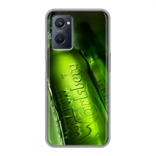 Дизайнерский силиконовый чехол для Realme 9i Carlsberg