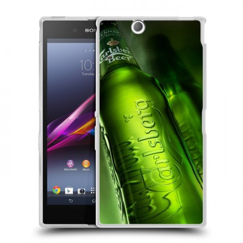 Дизайнерский пластиковый чехол для Sony Xperia Z Ultra  Carlsberg