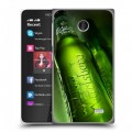 Дизайнерский пластиковый чехол для Nokia X Carlsberg