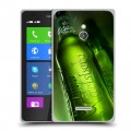 Дизайнерский силиконовый чехол для Nokia XL Carlsberg