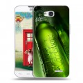 Дизайнерский пластиковый чехол для LG L80 Carlsberg