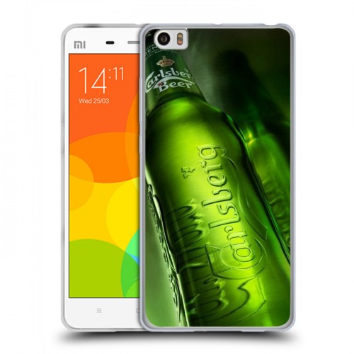 Дизайнерский пластиковый чехол для Xiaomi Mi Note Carlsberg