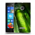 Дизайнерский пластиковый чехол для Microsoft Lumia 435 Carlsberg