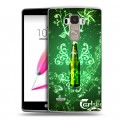 Дизайнерский пластиковый чехол для LG G4 Stylus Carlsberg