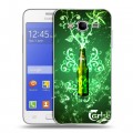 Дизайнерский силиконовый чехол для Samsung Galaxy J7 Carlsberg