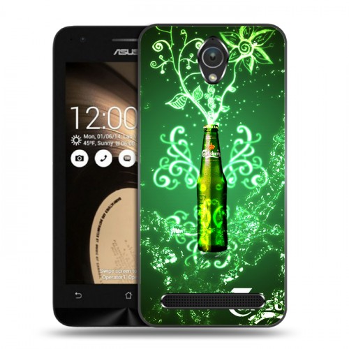 Дизайнерский пластиковый чехол для ASUS Zenfone Go Carlsberg