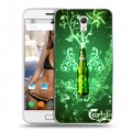 Дизайнерский силиконовый чехол для ZUK Z1 Carlsberg