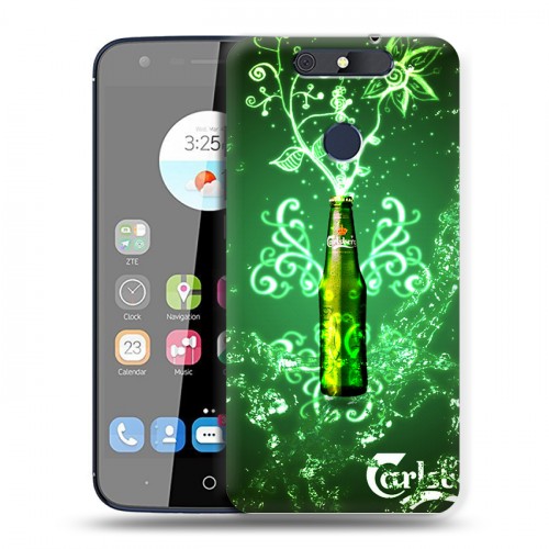 Дизайнерский силиконовый чехол для ZTE Blade V8C Carlsberg