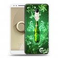 Дизайнерский пластиковый чехол для Alcatel 3 Carlsberg