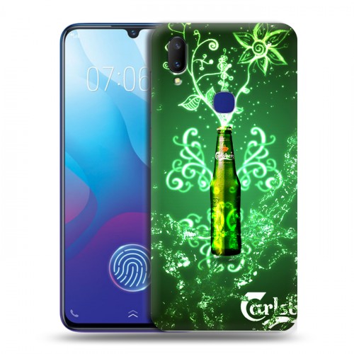 Дизайнерский пластиковый чехол для Vivo V11i Carlsberg