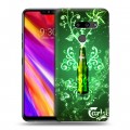 Дизайнерский пластиковый чехол для LG G8 ThinQ Carlsberg