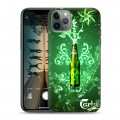 Дизайнерский пластиковый чехол для Iphone 11 Pro Carlsberg