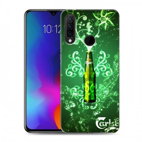 Дизайнерский силиконовый с усиленными углами чехол для Lenovo K10 Note Carlsberg