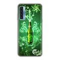 Дизайнерский силиконовый чехол для TCL 20L Carlsberg