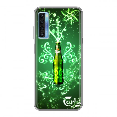 Дизайнерский силиконовый чехол для TCL 20L Carlsberg