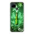 Дизайнерский силиконовый чехол для Realme C21Y Carlsberg