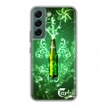 Дизайнерский силиконовый чехол для Samsung Galaxy S22 Carlsberg