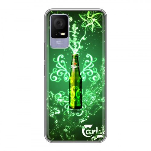 Дизайнерский силиконовый чехол для TCL 405 Carlsberg