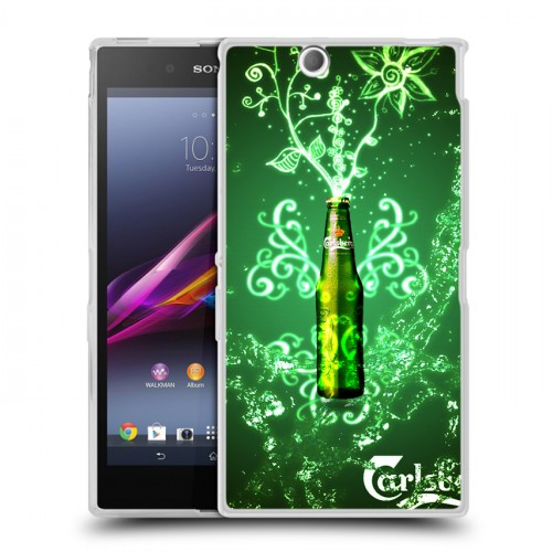 Дизайнерский пластиковый чехол для Sony Xperia Z Ultra  Carlsberg