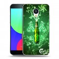 Дизайнерский пластиковый чехол для Meizu MX4 Carlsberg