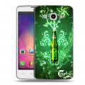 Дизайнерский пластиковый чехол для LG L60 Carlsberg