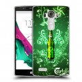 Дизайнерский силиконовый чехол для LG G4 Carlsberg