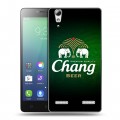 Дизайнерский силиконовый чехол для Lenovo A6010 Chang