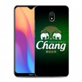 Дизайнерский силиконовый с усиленными углами чехол для Xiaomi RedMi 8A Chang