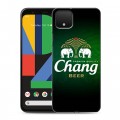 Дизайнерский пластиковый чехол для Google Pixel 4 Chang