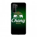 Дизайнерский силиконовый с усиленными углами чехол для Huawei Honor 30S Chang