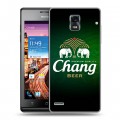 Дизайнерский пластиковый чехол для Huawei Ascend P1 Chang