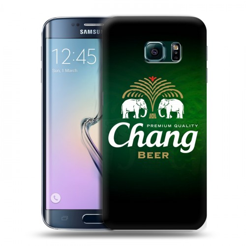 Дизайнерский пластиковый чехол для Samsung Galaxy S6 Edge Chang