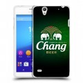 Дизайнерский пластиковый чехол для Sony Xperia C4 Chang