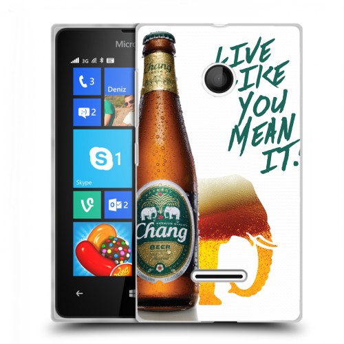 Дизайнерский пластиковый чехол для Microsoft Lumia 435 Chang