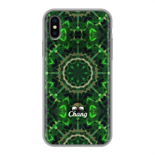 Дизайнерский силиконовый чехол для Iphone x10 Chang