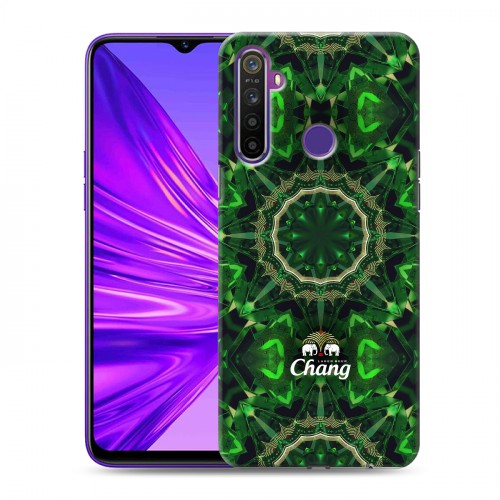 Дизайнерский силиконовый чехол для Realme 5 Chang