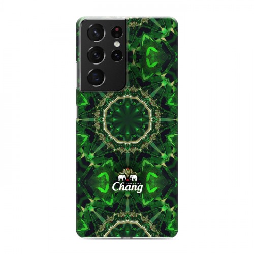 Дизайнерский пластиковый чехол для Samsung Galaxy S21 Ultra Chang