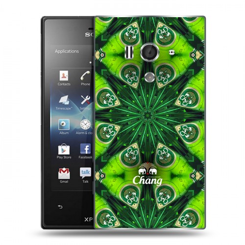 Дизайнерский пластиковый чехол для Sony Xperia acro S Chang