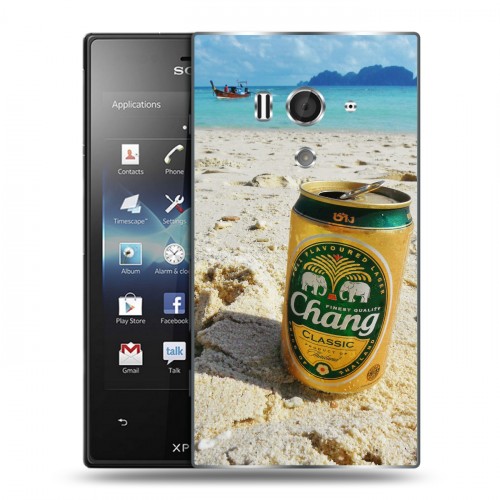 Дизайнерский пластиковый чехол для Sony Xperia acro S Chang