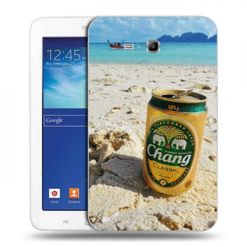 Дизайнерский силиконовый чехол для Samsung Galaxy Tab 3 Lite Chang