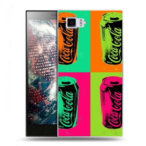 Дизайнерский силиконовый чехол для Lenovo Vibe Z2 Coca-cola