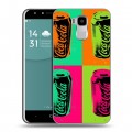 Дизайнерский пластиковый чехол для Doogee Y6 Coca-cola