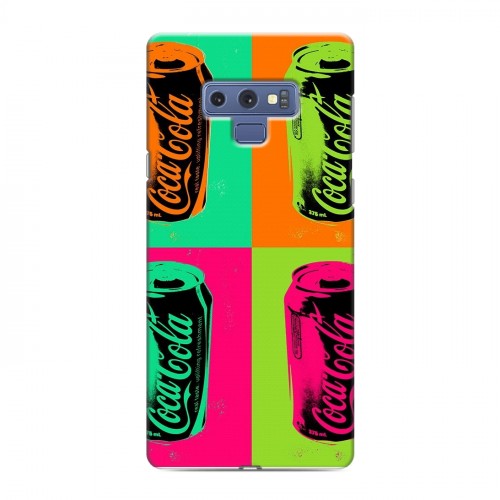 Дизайнерский силиконовый чехол для Samsung Galaxy Note 9 Coca-cola