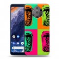 Дизайнерский силиконовый чехол для Nokia 9 PureView Coca-cola