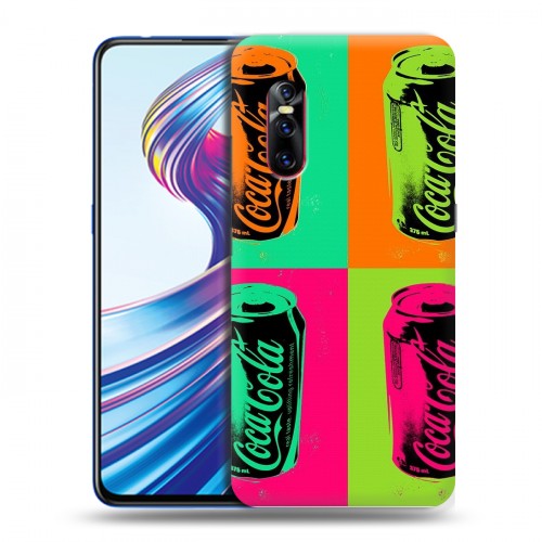 Дизайнерский пластиковый чехол для Vivo V15 Pro Coca-cola