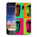 Дизайнерский силиконовый чехол для Nokia 2.2 Coca-cola