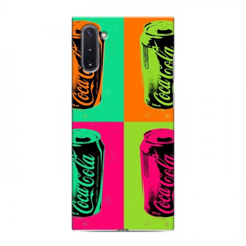 Дизайнерский пластиковый чехол для Samsung Galaxy Note 10 Coca-cola