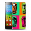 Дизайнерский пластиковый чехол для Lenovo A7000 Coca-cola