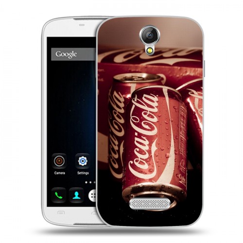 Дизайнерский пластиковый чехол для Doogee X6 Coca-cola