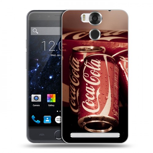 Дизайнерский пластиковый чехол для Ulefone Power Coca-cola